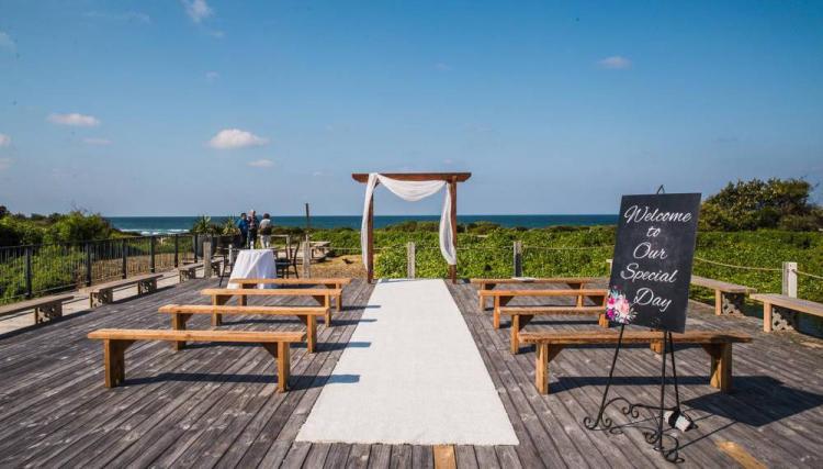 oceanfront wedding venue Caves Coastal