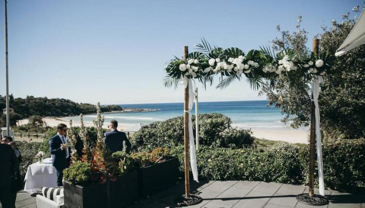 oceanfront wedding venue Sydney Pilu