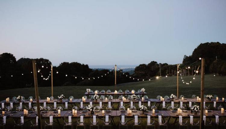 outdoor wedding venue byron bay