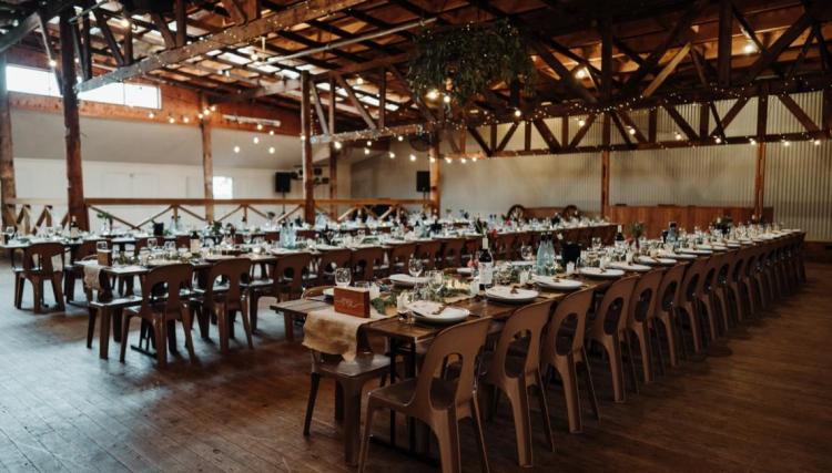 rustic venue the woolshed