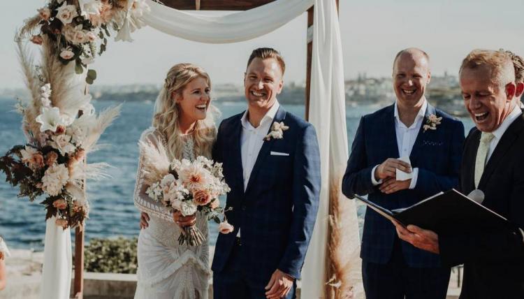 Gary Mooney is a wedding celebrant in Sydney's Eastern Suburbs