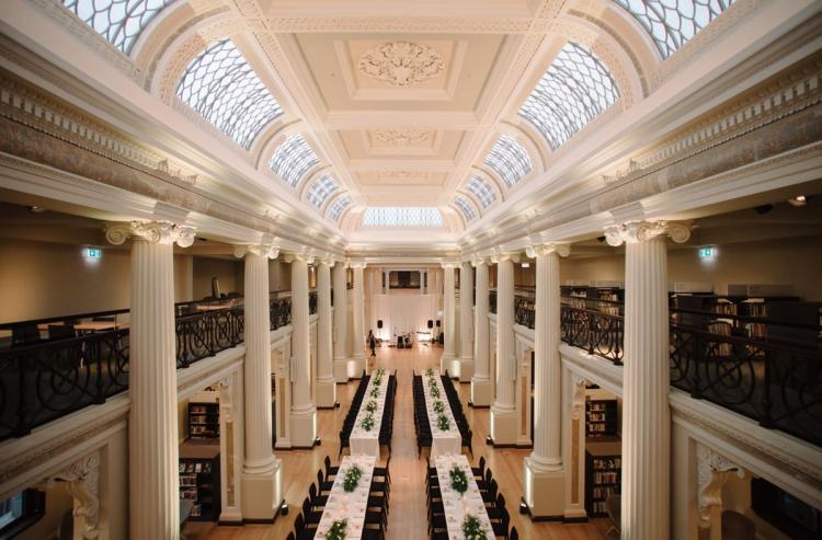 State Library Victoria is an elegant Melbourne wedding venue