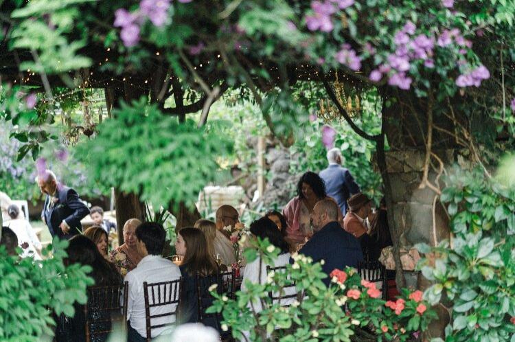 Garden reception room at Tanilba House