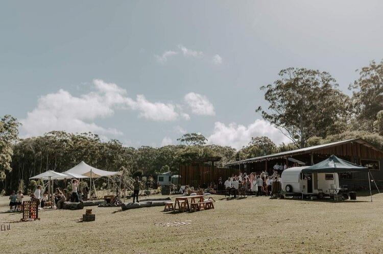 Goolawah Retreat is a festival style wedding venue that welcomes dogs
