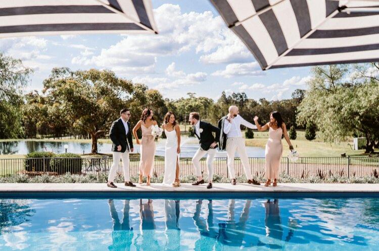 Luxury Airbnb wedding at Greystone Estate