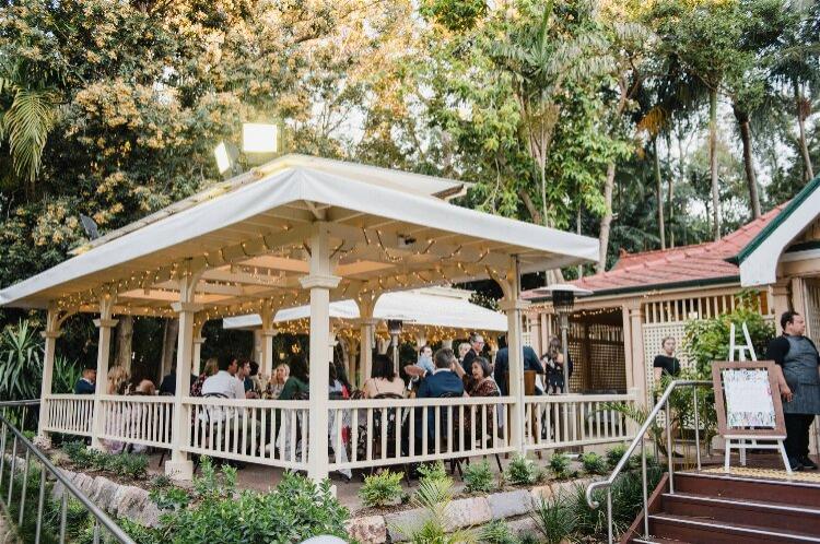 Outdoor reception venue Brisbane QLD