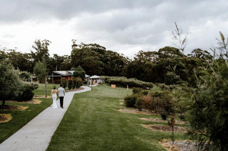 Garden ceremony & reception venue at Growwild Wildflower Farm