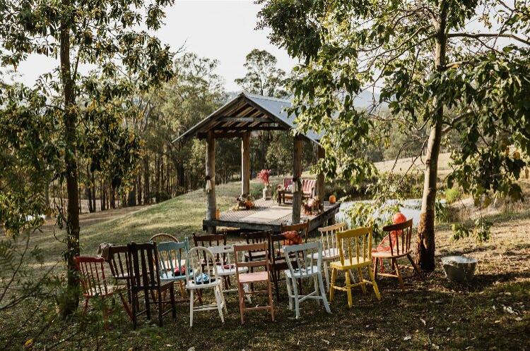 Rustic elopement venue Central Coast