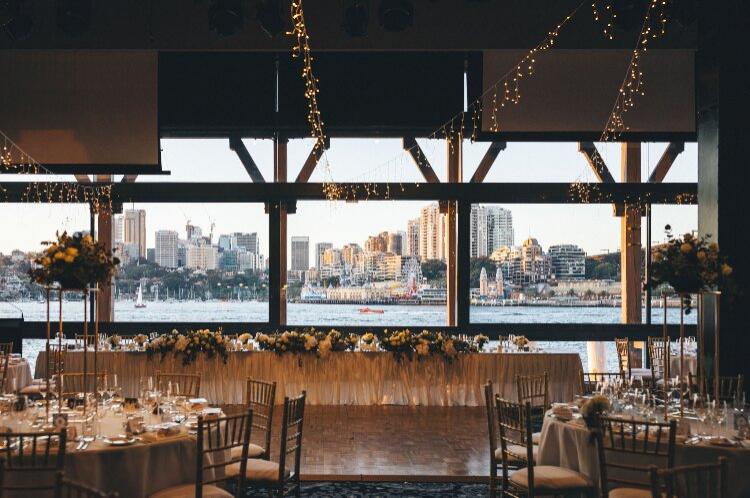 Sydney CBD reception venue with Luna Park views