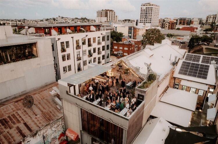 The Warehouse Rooftop Wedding Venue