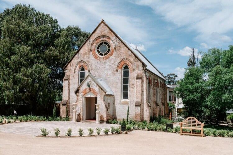 Unique reception space in a Sydney chapel