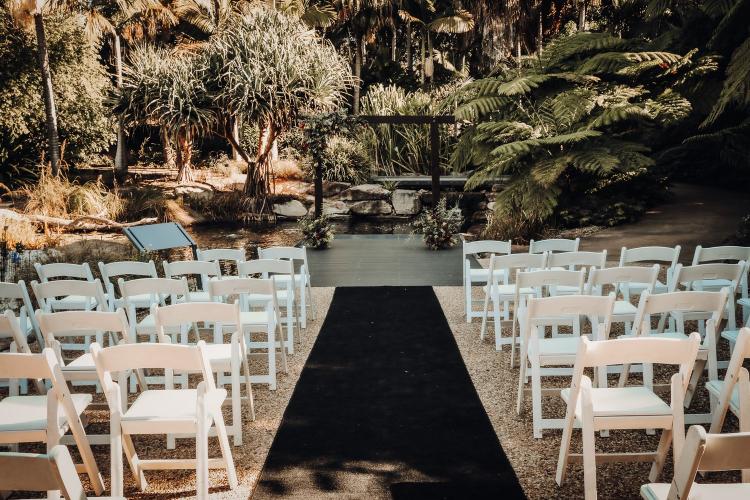 Australian Botanic Gardens is a garden wedding & outdoor reception venue 