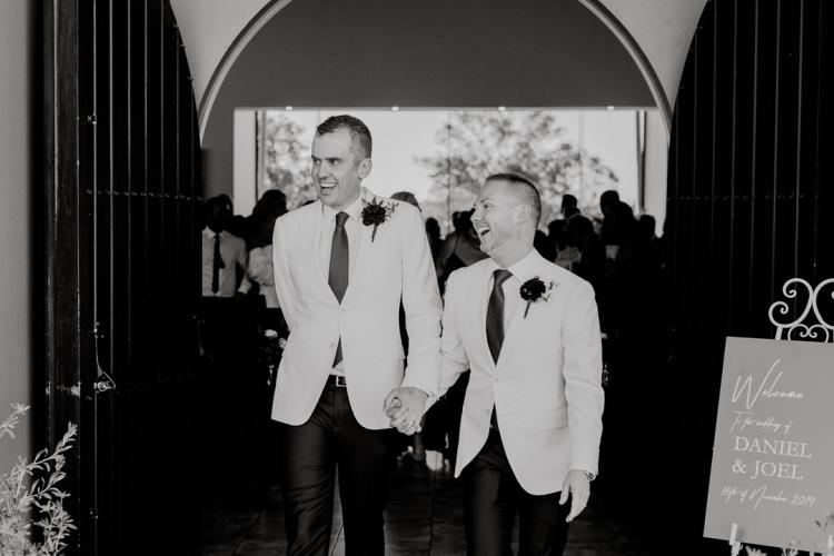 Gay wedding venue in the Hunter Valley - Enzo