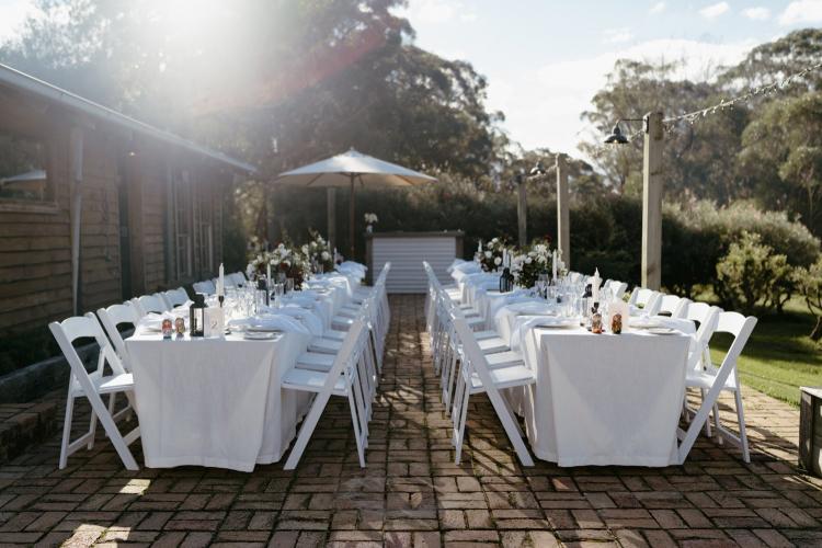 Growwild courtyard wedding reception venue