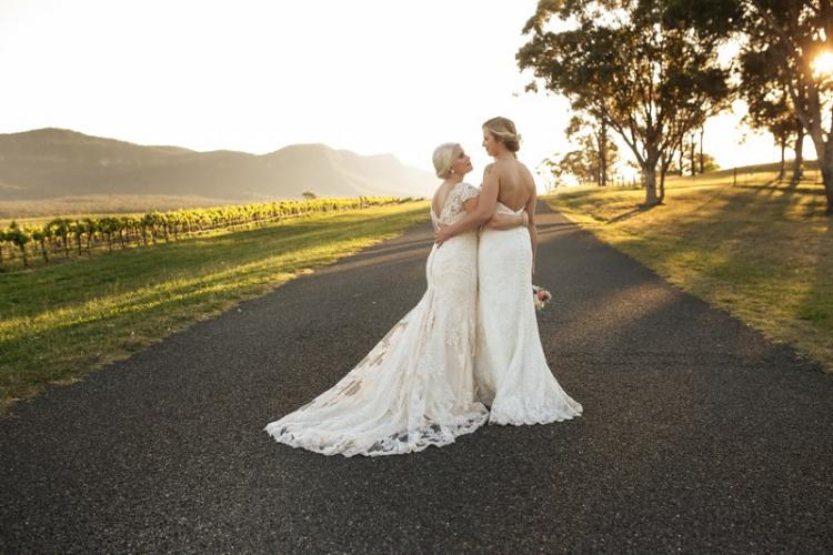 Lesbian wedding venue in the Hunter Valley Estate Tuscany