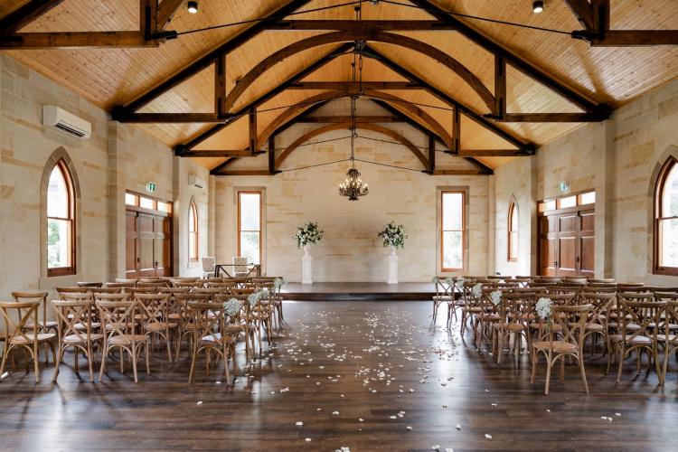 Petersons Ceremony Chapel Hunter Valley