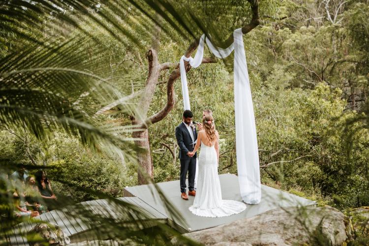 Wildwood offers unique weddings secluded in rainforest