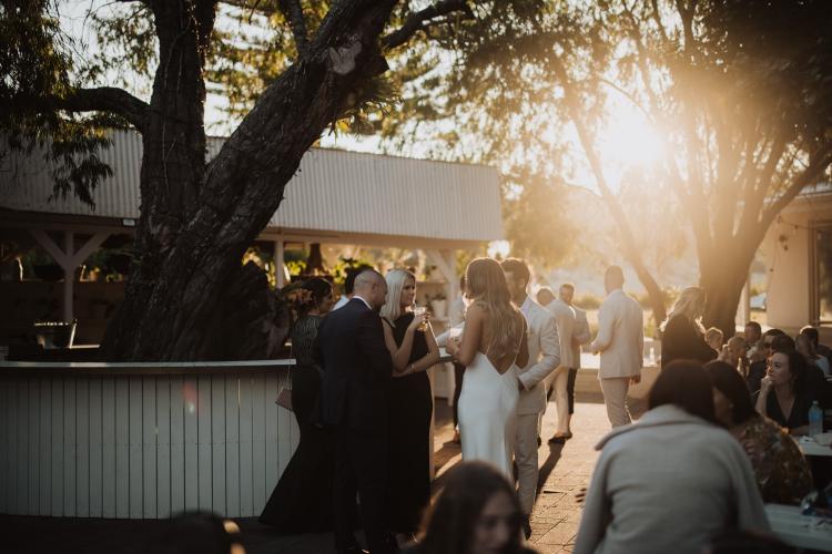 The Cove outdoor reception venue