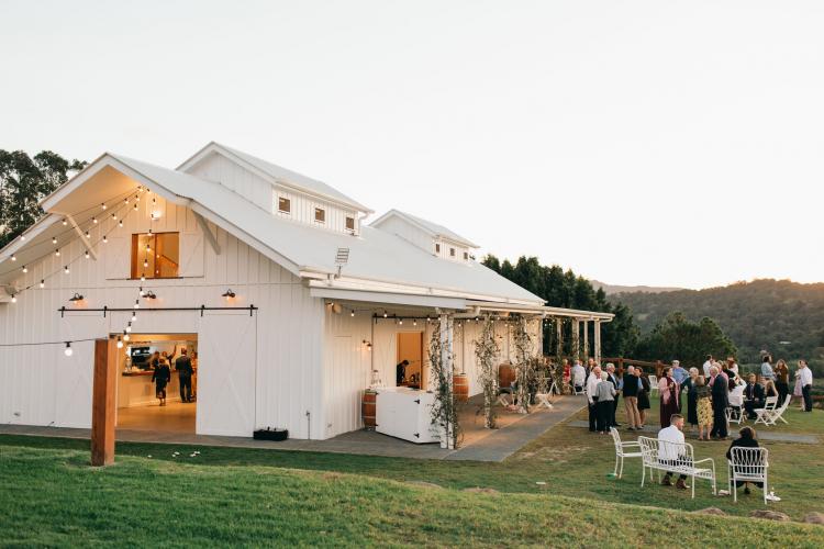 outdoor wedding venue Summergrove Estate